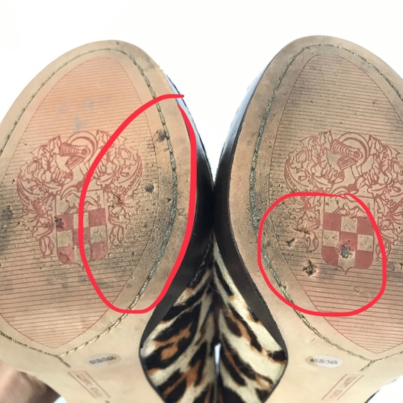 Vince Camuto Leopard 'Sarika' Calf Hair Pumps - Picture 8 of 8